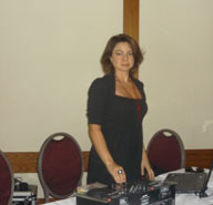 DJ Natasha Koroleva. Bat Mitzvahs, Nov 27 2011, Charthouse Restaurant, Weehawken, New Jersey, USA